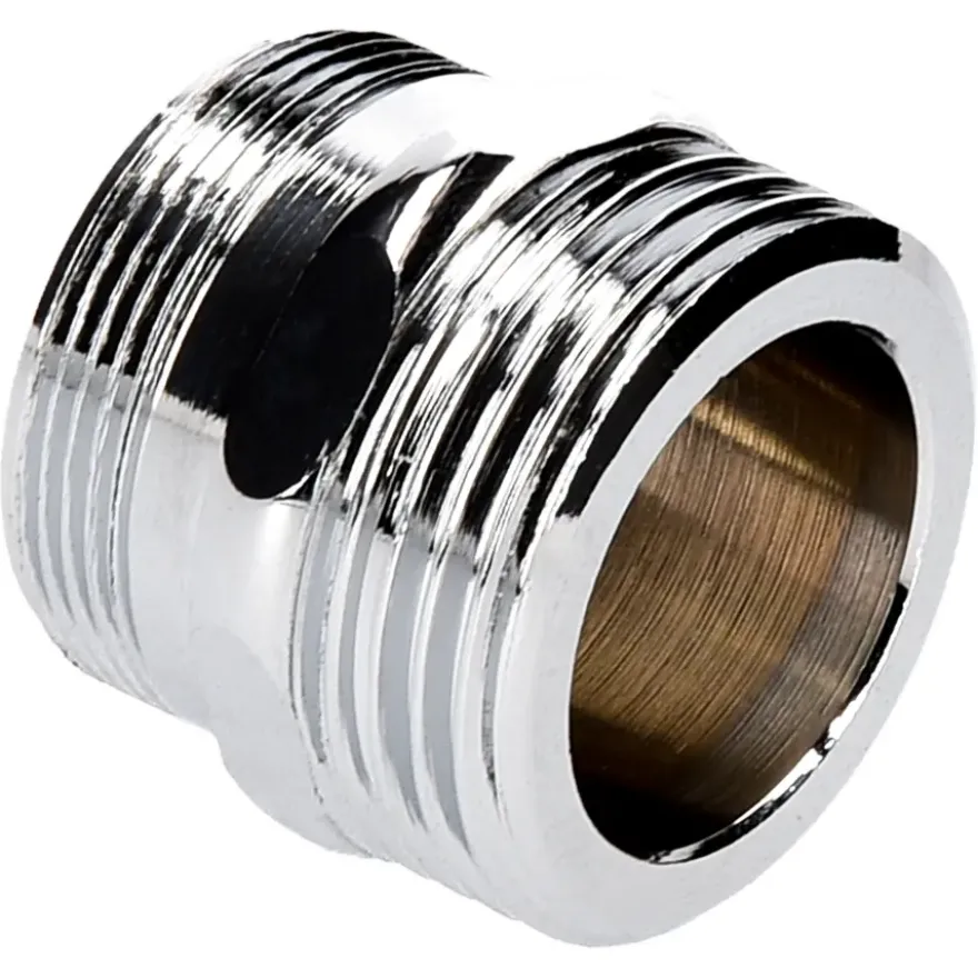 Sanivesk Draad Recht Overgang M24Mx3/4"M Chr