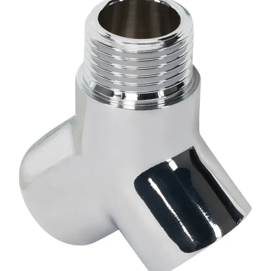 Sanivesk Draad Y-Stuk 1/2"Fx1/2"Mx1/2"F Chroom