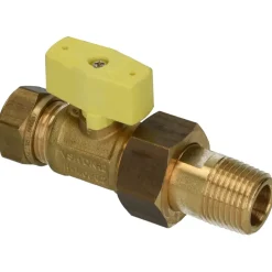 Sanivesk Gaskogelkraan Knel Vlinder 15mmx1/2"M