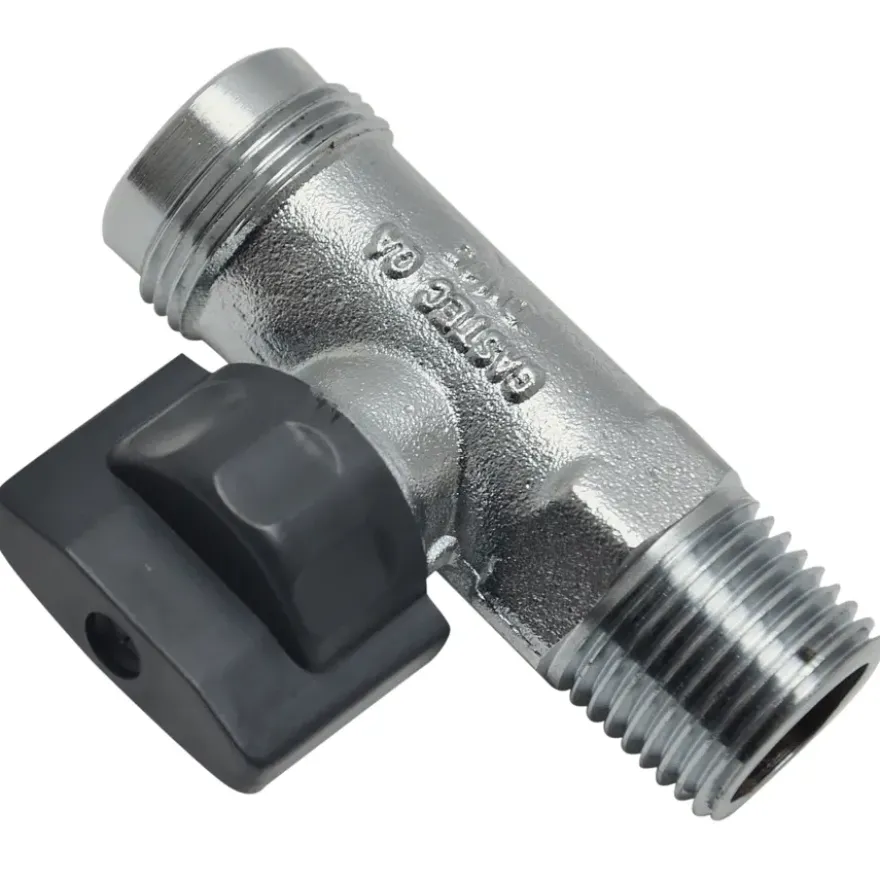 Sanivesk Gaskraan Recht M24x1/2"M Chroom