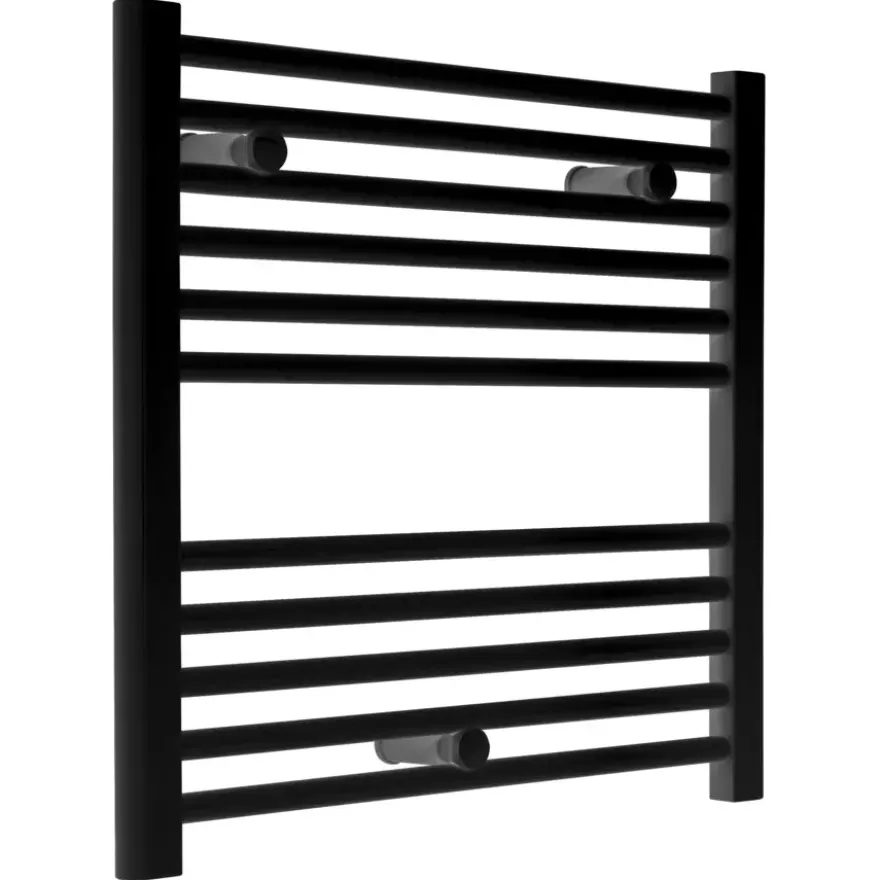 Sanivesk handdoekradiator Nairobi zwart 80 x 50 cm