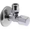 Sanivesk Hoekstopkraan Knel 3/8"Mx10mm Chroom
