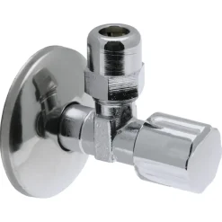 Sanivesk Hoekstopkraan Knel 3/8"Mx10mm Chroom