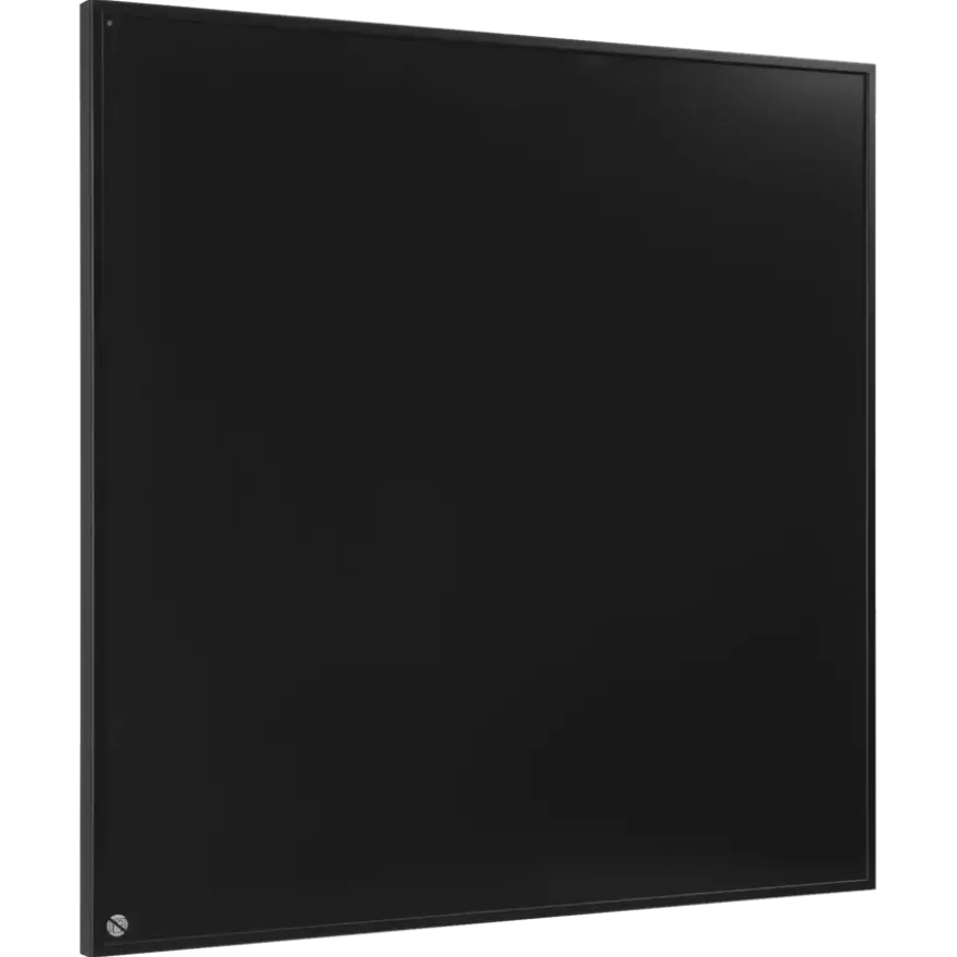 Sanivesk infrarood paneel Porto zwart 60 x 60 cm