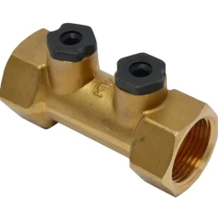 Sanivesk Keerklep EA Controleerbaar + Aftap Knel 15mm
