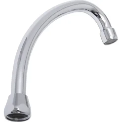 Sanivesk Kraanuitloop voor Wastafelkraan 15cm Chroom