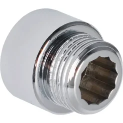 Sanivesk Kraanverlengstuk 1/2"Fx1/2"M L15mm Chroom