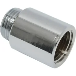 Sanivesk Kraanverlengstuk 1/2"Fx1/2"M L30mm Chroom
