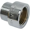 Sanivesk Kraanverlengstuk 3/8"Fx3/8"M L10mm Chroom