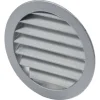 Sanivesk luchtrooster rond aluminium Ø125 mm