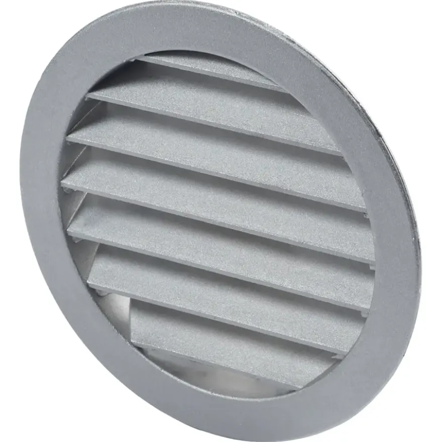 Sanivesk luchtrooster rond aluminium Ø125 mm