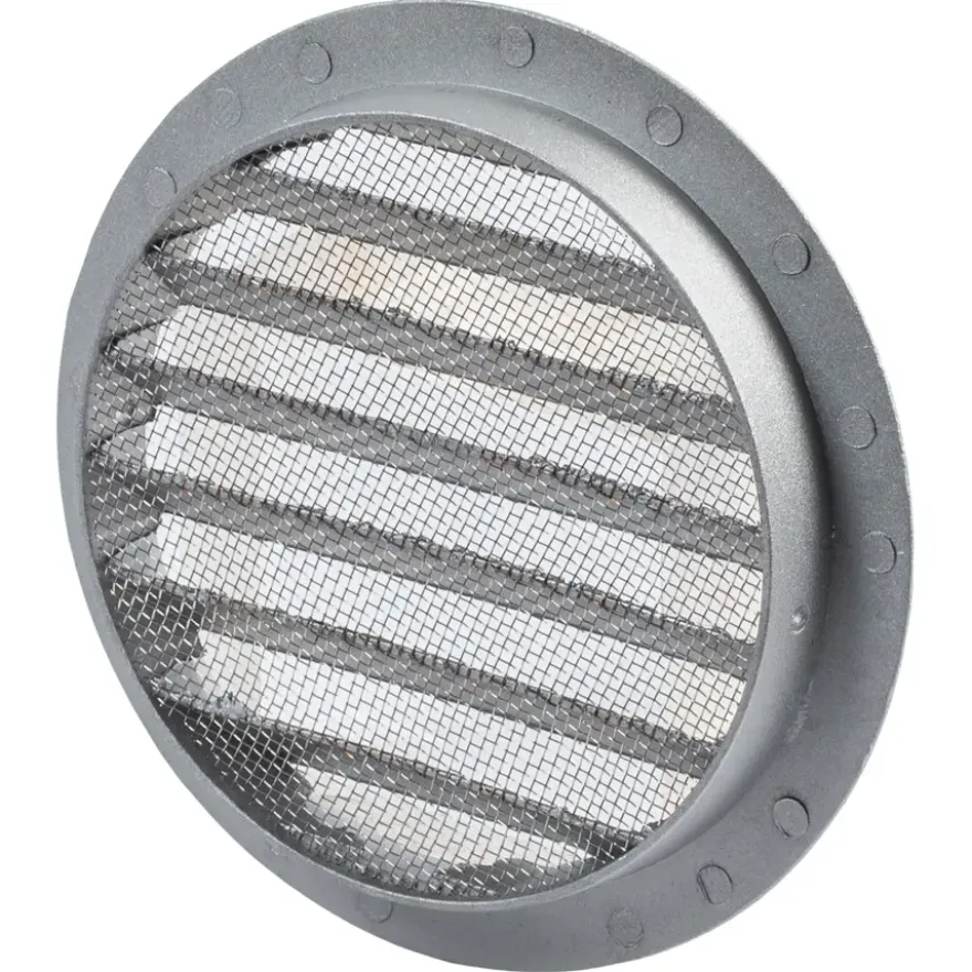 Sanivesk luchtrooster rond aluminium Ø125 mm