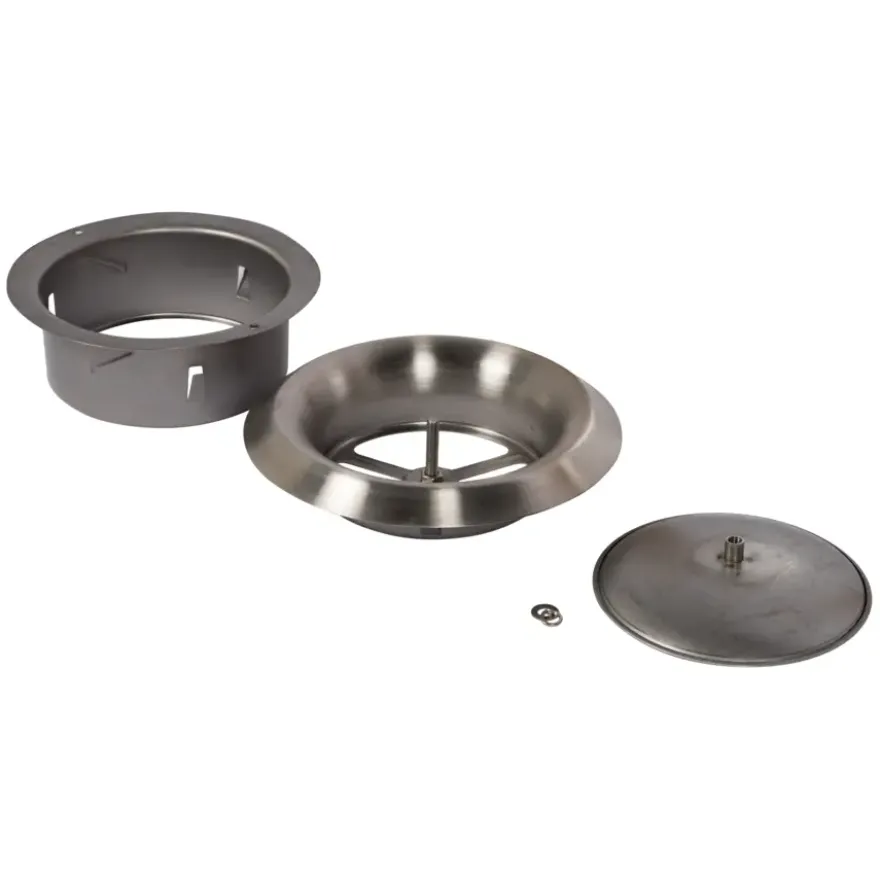 Sanivesk luchtventiel RVS Ø 125 mm