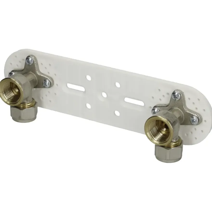 Sanivesk Meerlagen Knel Muurplaat Dubbel Laag 16mmx1/2"F