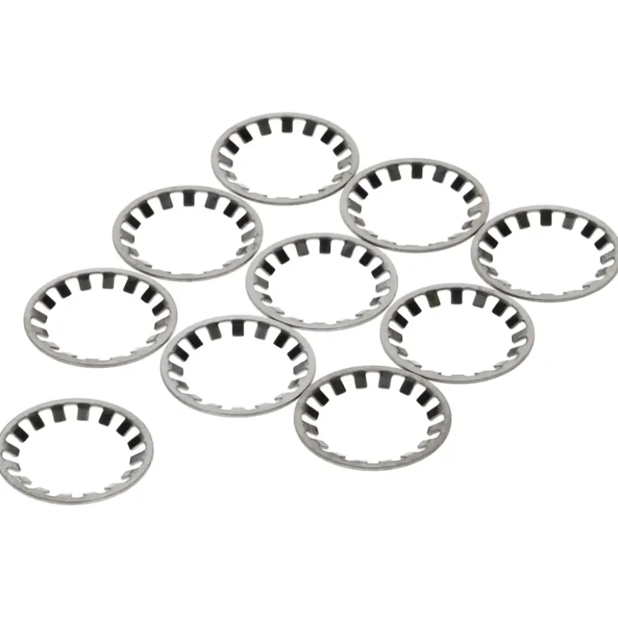 Sanivesk Meerlagen Push Borgring 16mm RVS 10 stuks