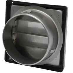 Sanivesk overdrukrooster RVS Ø100 mm