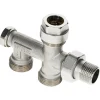 Sanivesk Radiator Onderblok 1/2"