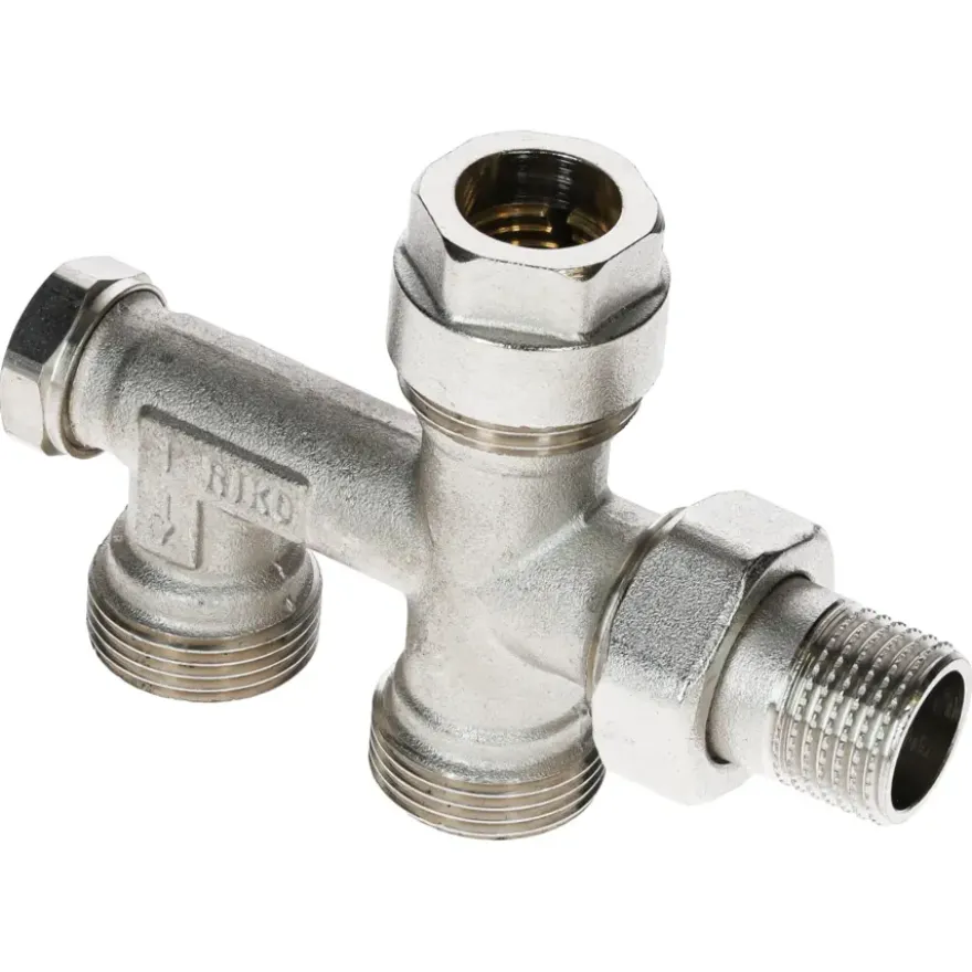 Sanivesk Radiator Onderblok 1/2"
