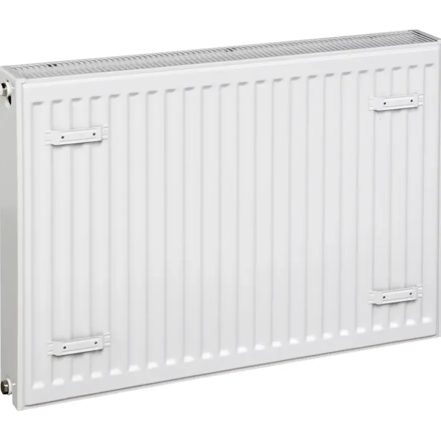 Sanivesk radiator Raya Plan Duo wit zij-aansluiting T22 60 x 80 cm