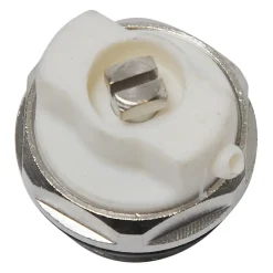 Sanivesk Radiatorstop 1/2" + Draaibare Ontluchter
