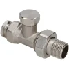 Sanivesk Radiator Voetventiel Recht 1/2"x15mm