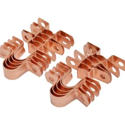Sanivesk Roodkoper Zadel Hoog Dubbel 15mm 10 stuks