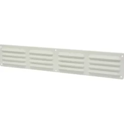 Sanivesk schoepenrooster aluminium wit 49,5x9 cm