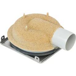 Sanivesk schrobputje Basic haaks 15x15cm Ø50mm