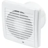 Sanivesk stille inbouwventilator Standaard met timer wit Ø 150 mm