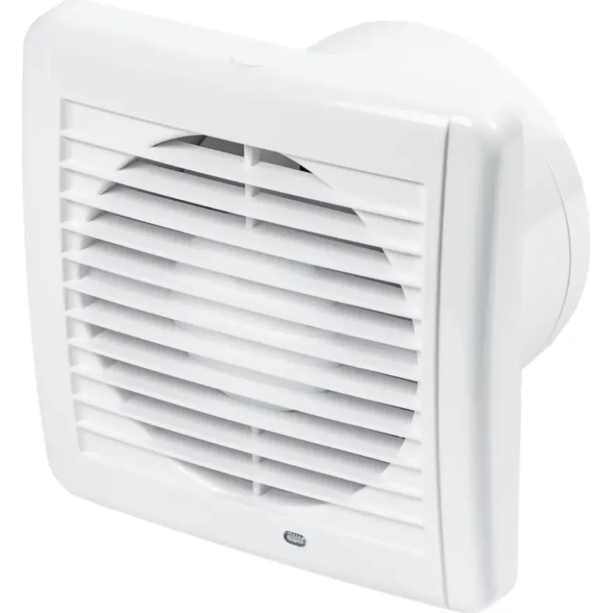 Sanivesk stille inbouwventilator Standaard met timer wit Ø 150 mm