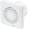 Sanivesk stille inbouwventilator Standaard met timer wit Ø 100 mm