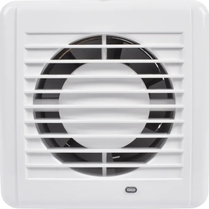 Sanivesk stille inbouwventilator Standaard met timer wit Ø 100 mm