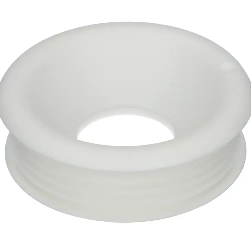 Sanivesk valpijpmanchet laaghangend geschikt voor hooghangend reservoir Wit 45mm