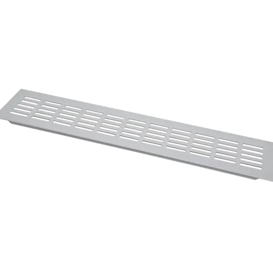 Sanivesk ventilatiestrip aluminium geanodiseerd 40x8 cm