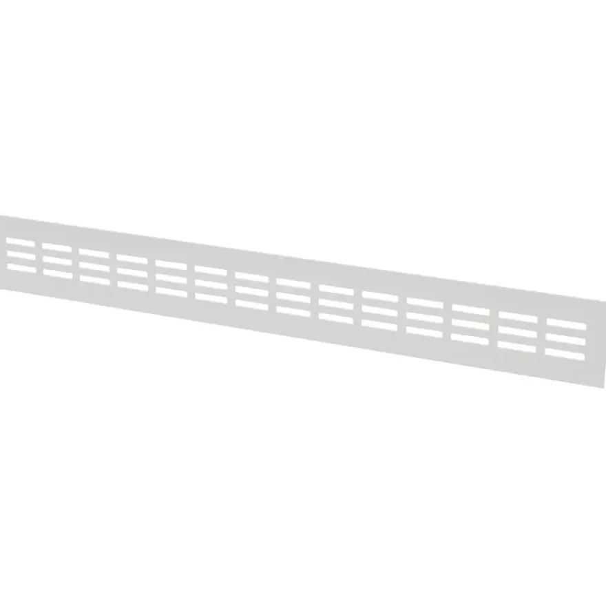 Sanivesk ventilatiestrip aluminium wit 50x6 cm