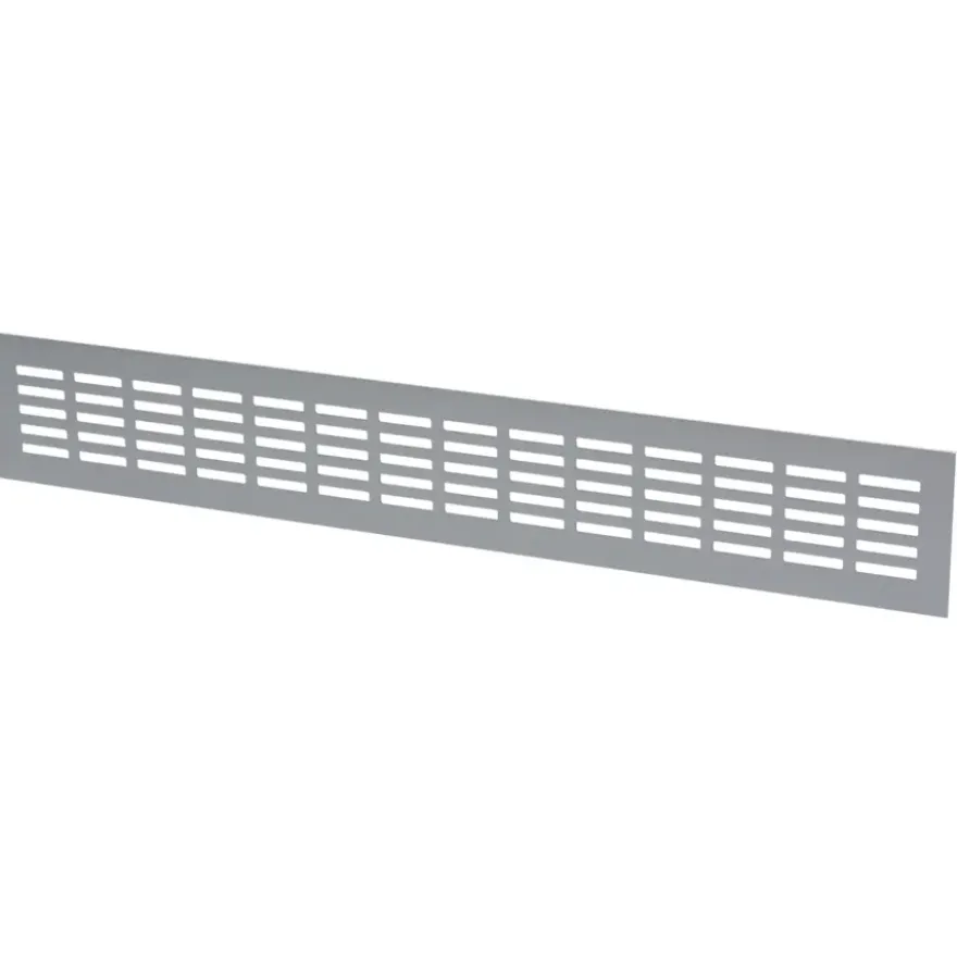 Sanivesk ventilatiestrip aluminium geanodiseerd 50x8 cm