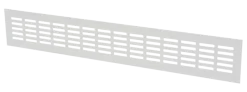 Sanivesk ventilatiestrip aluminium wit 50x8 cm