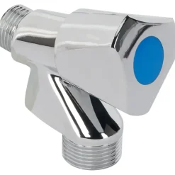 Sanivesk Wasmachinekraan 1/2"M Knop Chroom