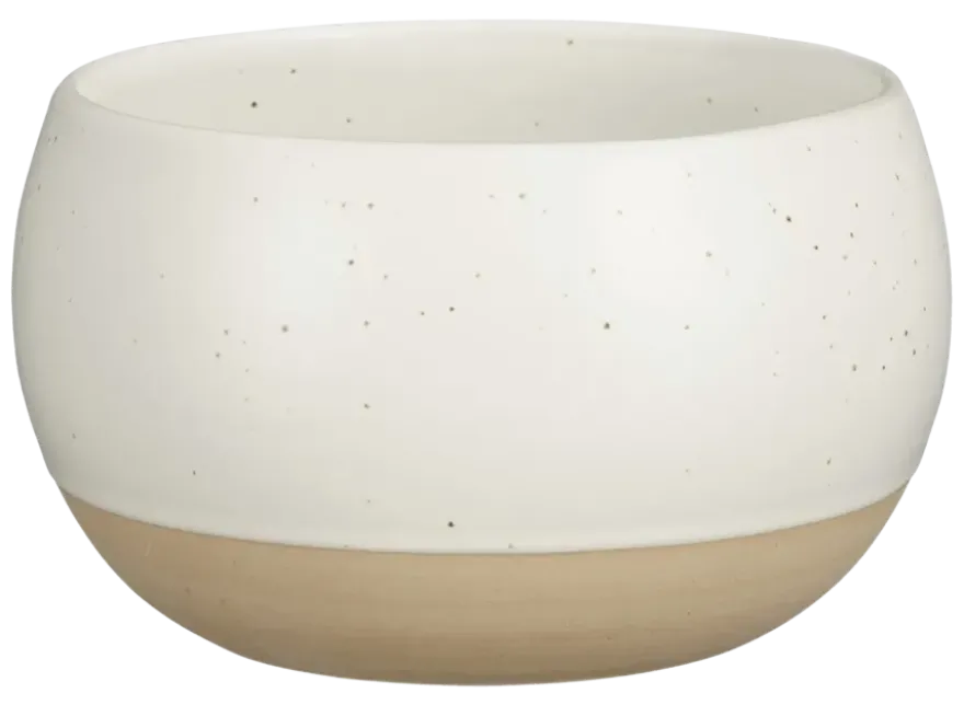 Schaal off white - h8xd12cm