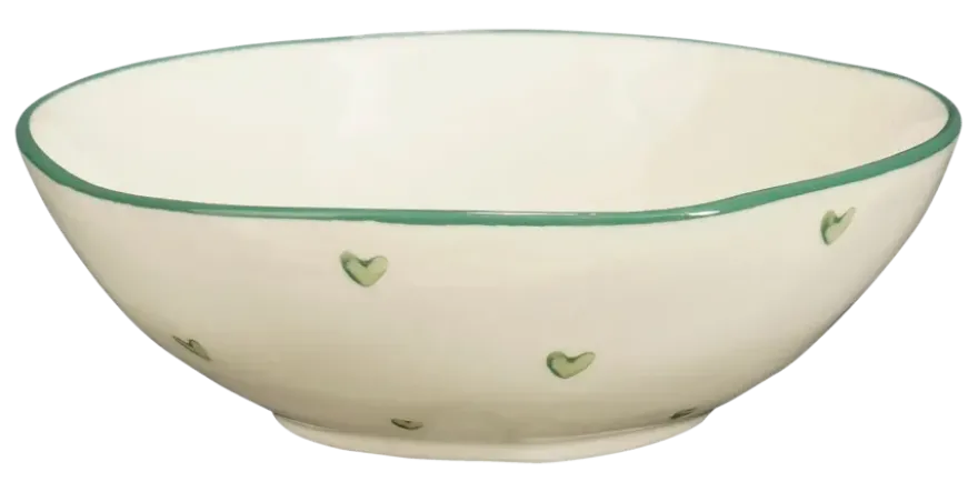 Schaal donker groen - h4,5xd13cm