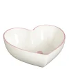 Schaal hart roze - l18xb17xh6cm