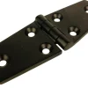 Scharnier 100x38x4mm RVS Zwart