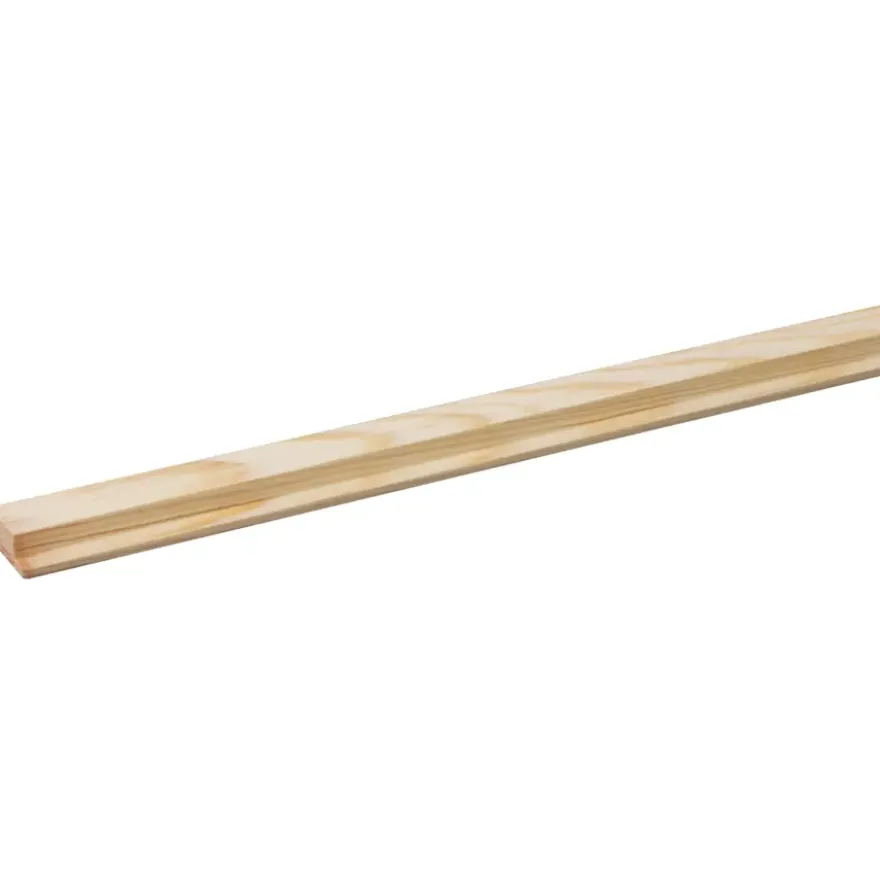 Schilderijlijst grenen 9x21 mm lengte 270 cm