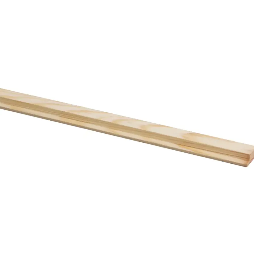 Schilderijlijst grenen 9x21 mm lengte 270 cm