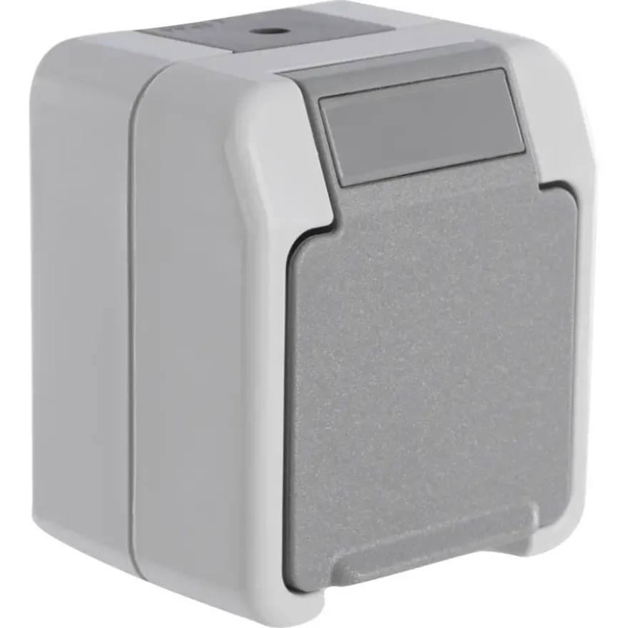 Schneider Electric Aquastar spatwaterdicht Stopcontact Enkel RA