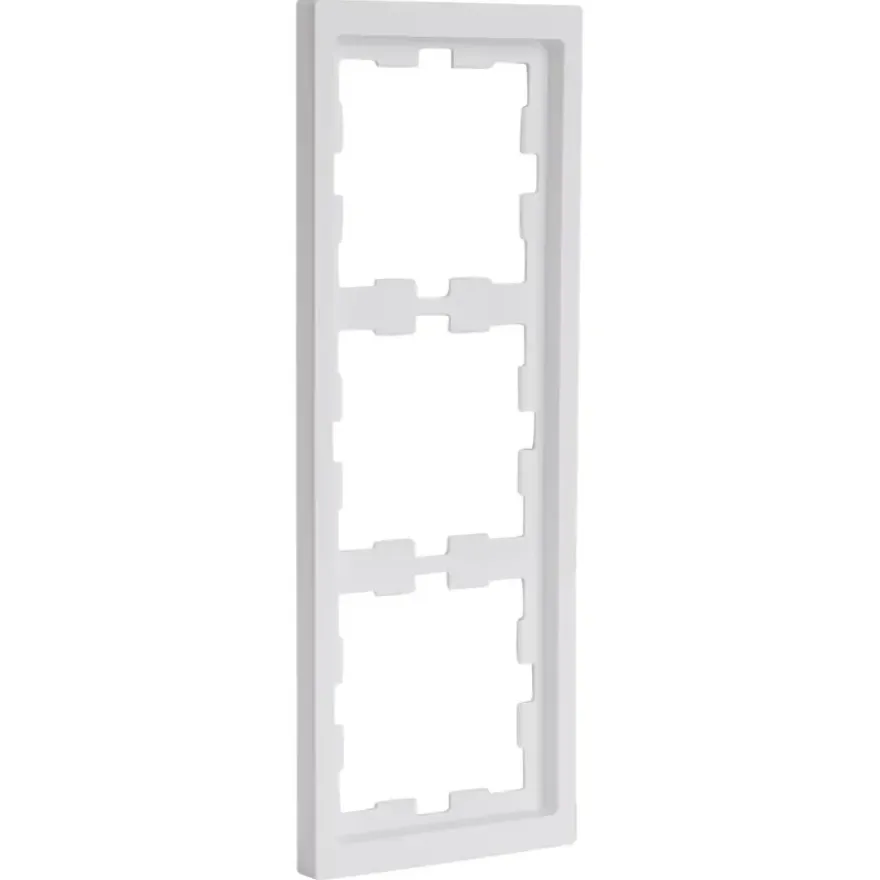 Schneider Merten D-Life afdekraam 3-voudig wit