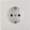Schneider Merten D-Life Inbouw Stopcontact Enkel Geaard Wit