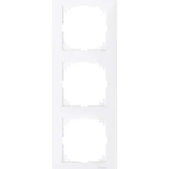 Schneider Merten System-M Afdekraam 3-voudig Actief Wit