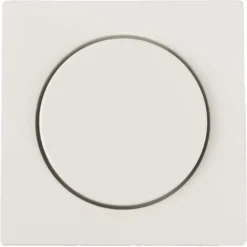 Schneider Merten System-M Centraalplaat Dimmer Polarwit