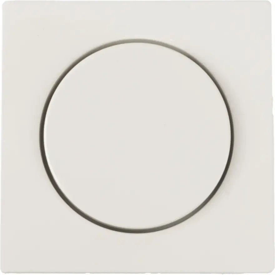 Schneider Merten System-M Centraalplaat Dimmer Polarwit